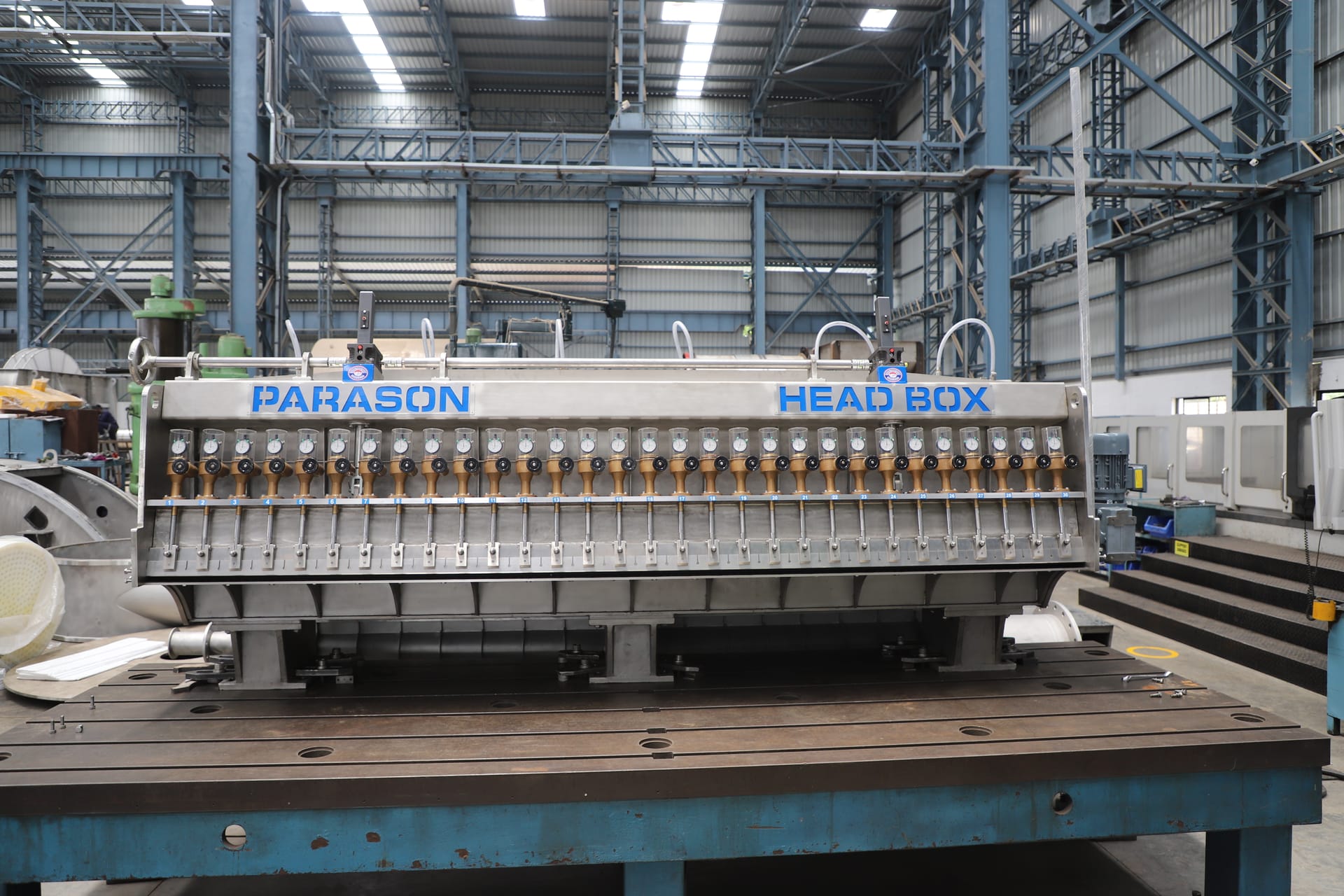 Pressurized Headbox Factory Assembly